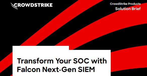 Transform Your SOC with Falcon Next Gen SIEM